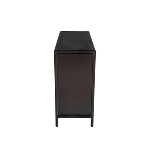 English Elm Christopher Knight Home® - Storage Acacia Wood 6-Drawer Cabinet for Living Room Entryway – Solid/Mfg Wood, Spacious 48" L x 37"H Dark Brown N780P294410P