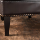 Christopher Knight Home® - Noble House - - Elegant High Back Chair In Dark Brown Pu Leather, Luxurious And Comfortable Design, Dimensions: 31 Inches (Length) X 32.75 Inches (Width) X 41.25 Inches (Height)