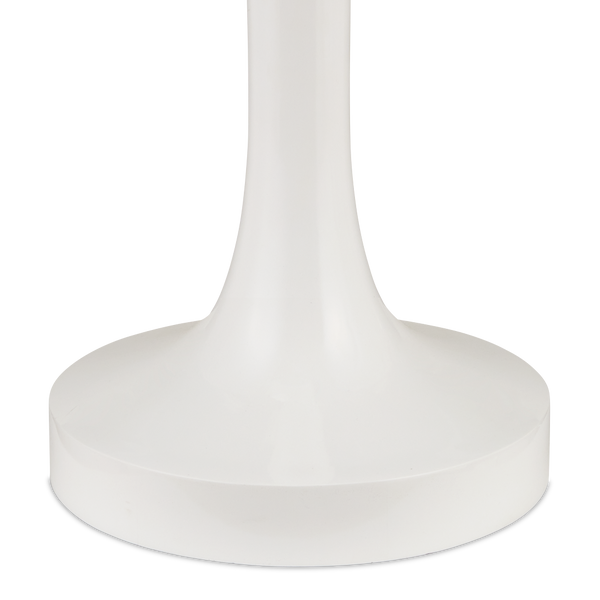 Monica Floor Lamp - Elegant White Wood Design with Linen Shade for Contemporary Home Décor Style