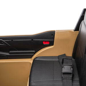 English Elm Lexus Gx550 Two Seat Kids Ride on with 24v Power Remote Control and Suspension Champagne W1578P416234