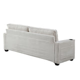 Corduroy Sofa, 87.4