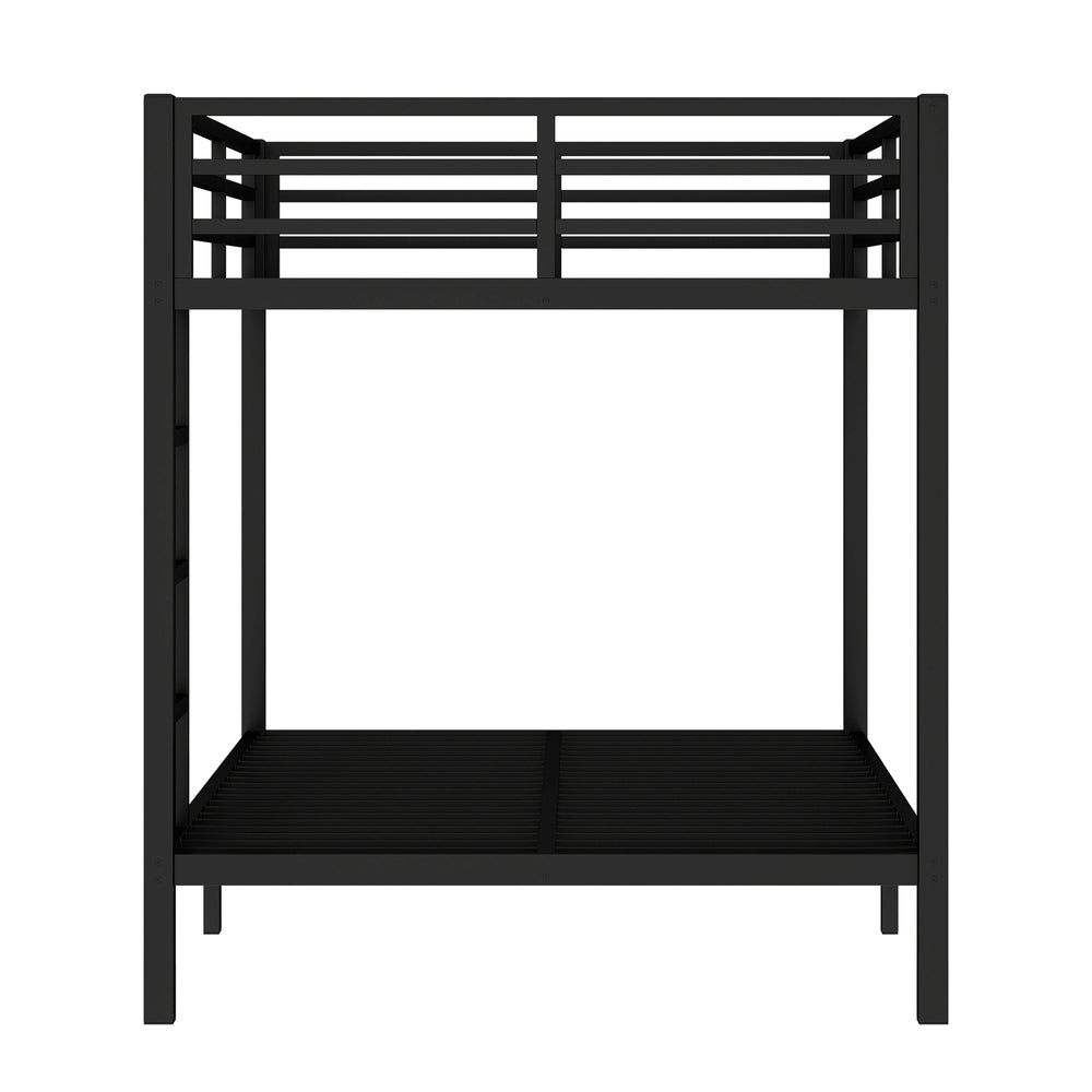 English Elm Metal Full Xl Over Full Xl Bunk Bed – Durable, Space-Saving Design For Teens & Adults, Noise-Free Sleep W1580S00202