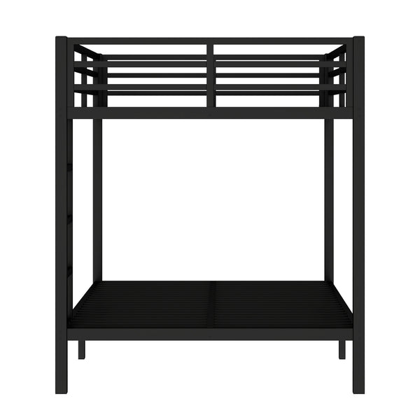 English Elm Metal Full Xl Over Full Xl Bunk Bed – Durable, Space-Saving Design For Teens & Adults, Noise-Free Sleep W1580S00202