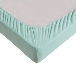 English Elm 4 Pcs Full Sheet Set In Aqua - Luxurious Microfleece Bedding For Cozy Comfort & Easy Care B035P319754