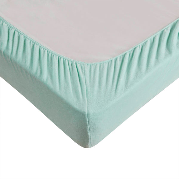 English Elm 4 Pcs Full Sheet Set In Aqua - Luxurious Microfleece Bedding For Cozy Comfort & Easy Care B035P319754