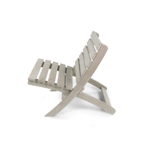 English Elm Grandcourt Recycled Hdpe Outdoor Folding Chair with Marine Grade Hardware for Patio Use Sand B2745P409675