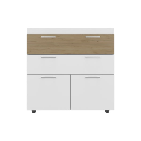 English Elm Aralia Four Drawer Dresser Natural Oak Finish Scandinavian Bedroom Storage B097P474284