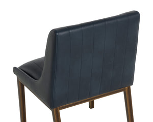 Sunpan HALDEN DINING CHAIR in Bravo Admiral - Sleek Mid-Century Modern Design with Comfort & Style 112218