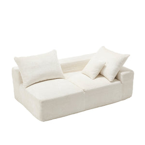 English Elm United Flexible Comfort Sofa - Stylish Chenille Upholstery For Two, Perfect For Lounging & Work W1568P222610-GIGA