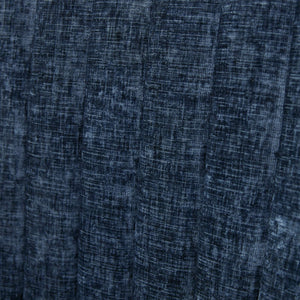 English Elm Rayon High Back Dining Chair Set with Plush Flocking Upholstery, Golden Stainless Legs, Comfort-Focused Design Blue W1143P293317