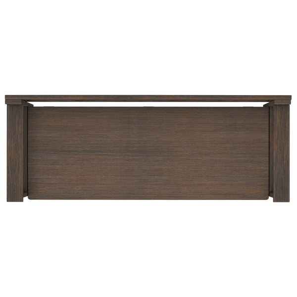 English Elm Amherst Solid Wood Entryway Storage Bench – Farmhouse Brown, Stylish Seating & Practical Storage Solution B136P158336