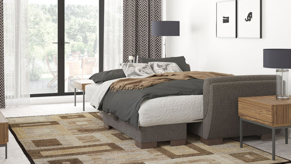 English Elm Primenest Skyhaven Convertible Chaise Lounge With Storage – Modern Comfort & Versatile Functionality B030P303529-GIGA