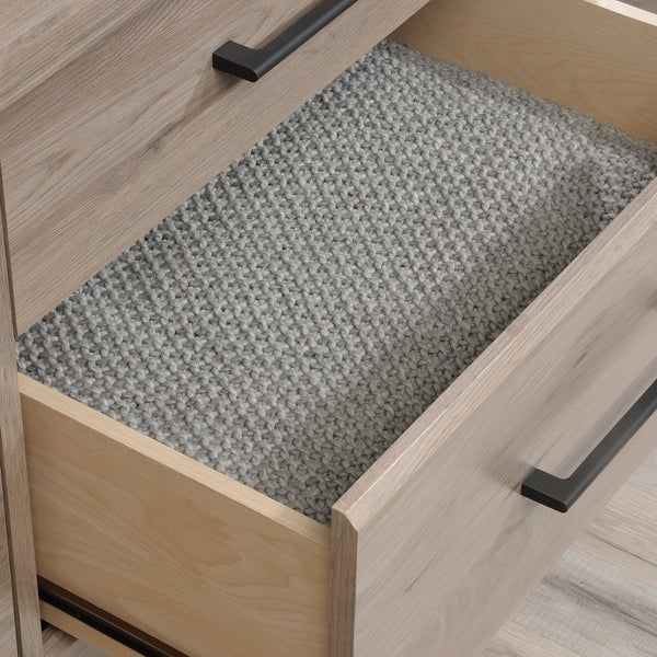 English Elm Dresser, Stylish Brown Finish With Ample Storage, Smooth Glides & Compact Design For Any Room B356P402691