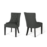 Christopher Knight Home® - Noble House - Cheney Contemporary Tufted Dining Chairs - Set of 2