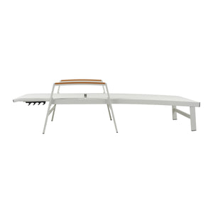 English Elm Christopher Knight Home® - Oxton Chaise Lounge - Adjustable Outdoor Seating With Rust-Resistant Frame & Breathable Mesh Comfort N775P210702W