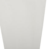 Christopher Knight Home® - Noble House - Ella Outdoor Modern Medium Cast Stone Planter, White