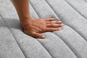 English Elm Light Hoople Channel Tufted Swivel Chair with Curved Back 360° Rotation Stylish Accent Seating Light Gray 45 L x 43 W x 26 H B2741P400833