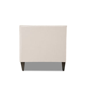 English Elm Jennifer Taylor Home - Jack 84" Modern Tuxedo Tufted Sofa in Plush Velvet with Shelter Arms, Reversible Cushions, Pillows Beige B2719P238409