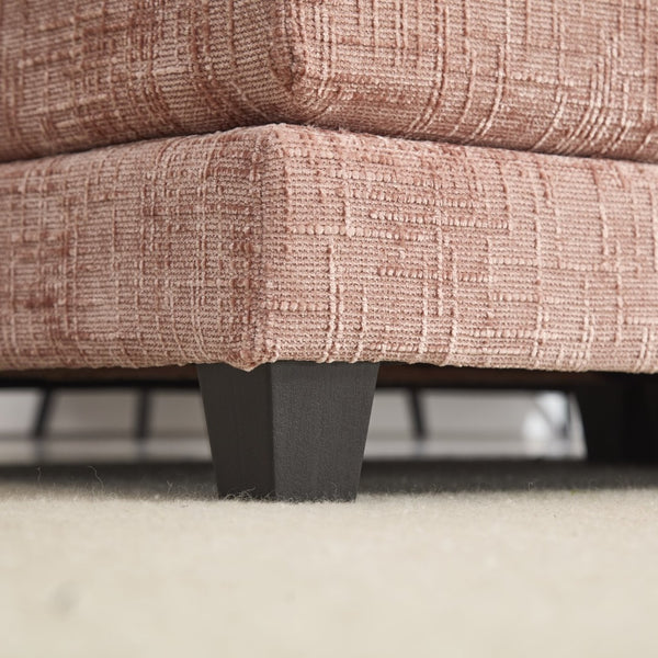 English Elm United Cozy Chenille Two-Seat Sofa With Detachable Armrests, Footstools, And Side Pockets For Comfort W1568S00139-GIGA