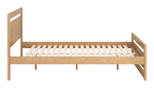 Zuo Modern Repos Queen Bed - Elevate Your Space With Chic Design And Premium Mdf For Modern Interiors Brown Mdf,Plywood 110642-zuo-modern