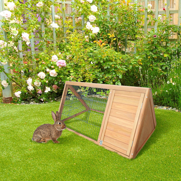 English Elm Pawhut Solid Wood Outdoor Cat House Two Story Shelter with Balcony Asphalt Roof W2225P173745