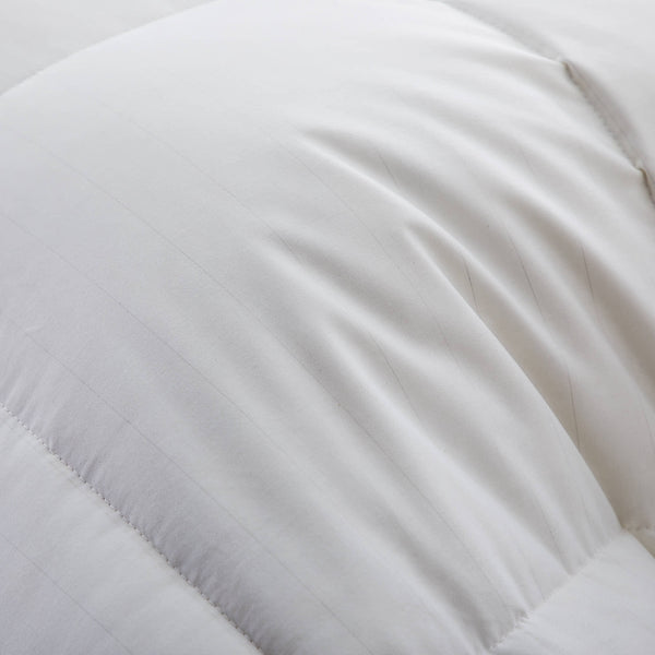 English Elm Dr. Oz EngineeredDown Comforter Twin/Twin XL White – All-Season Breathable Cotton, SilverScience Threads, Duvet-Tie Option B350P326222