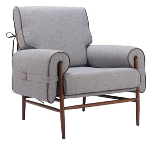 Klem Accent Chair Gray 110205 Zuo Modern