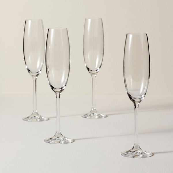 Lenox Tuscany Classics 4-Piece Toasting Flute Set Clear, NO COLOR GLASS,CRYSTAL 6099840
