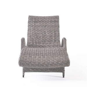 English Elm Christopher Knight Home® - Crete Wicker Chaise Lounge Set - Weather-Resistant Outdoor Chairs For Modern Patios & Pool Areas 58997.00ARMMP2