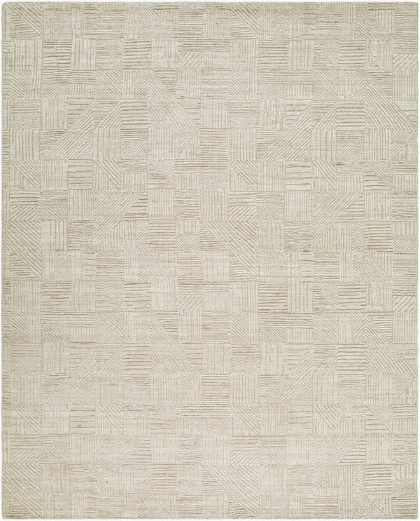 Surya Dilber Hand Loomed Wool Rayon Area Rug Bohemian Global Artisan Texture Living Room 9' x 12' Rectangle DBR2301-912