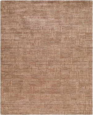 Surya Dilber Hand Loomed Rayon Wool Blend Area Rug Bohemian Global Pattern Living Room 6' x 9' Rectangle DBR2305-69