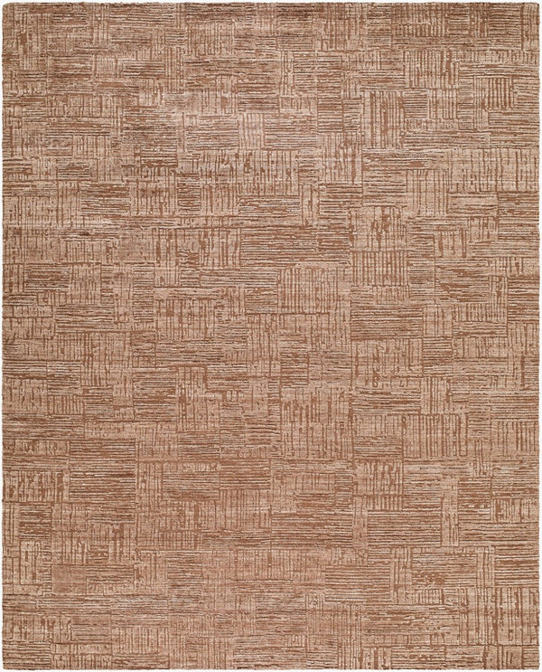 Surya Dilber Hand Loomed Rayon Wool Blend Area Rug Bohemian Global Pattern Living Room 6' x 9' Rectangle DBR2305-69