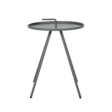 Christopher Knight Home® - Noble House - Vida Outdoor Modern 16.5" Side Table with Steel Legs -