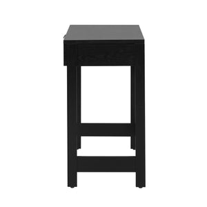 Holmes Modern Writing Desk with Reeded Drawer Black WEHOL42OS1BL0 Walker Edison