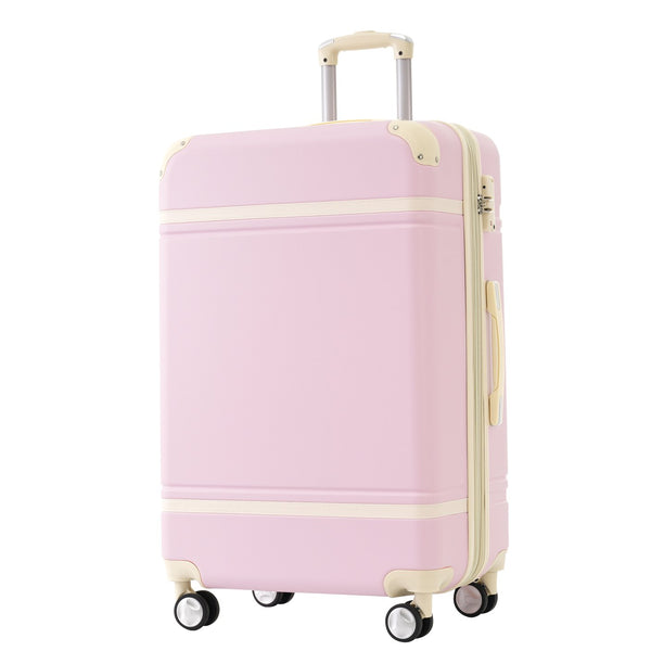 English Elm Hardshell Abs Suitcase Set with Spinner Wheels Tsa Lock Duffel and Toiletry Bag N732P193484U