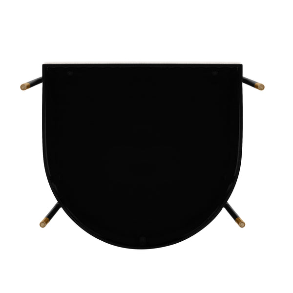 English Elm Lia Metal Chenille Armchair with Brushed Gold Accents, Floating Back Design, Luxurious Comfort Cream B365P397729