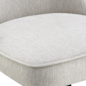 OSP Home Furnishings Martel Swivel Chair Cream