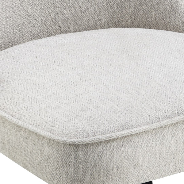OSP Home Furnishings Martel Swivel Chair Cream