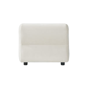 English Elm Modern Curved Accent Chair Plush Cloud Cushioning Sculptural Form for Any Room N767P399471B