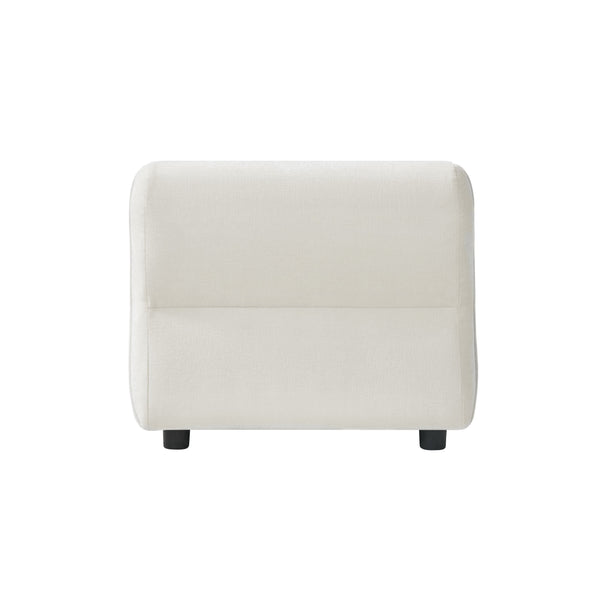 English Elm Modern Curved Accent Chair Plush Cloud Cushioning Sculptural Form for Any Room N767P399471B