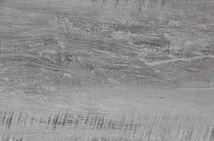 English Elm Table 3-Piece Set with Coffee and End Tables, Industrial Wood-Look, Rounded Safe Edges, Storage Shelves Grey 44 L x 24 W x 7 H B2710P219970