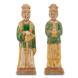 Tang Dynasty Palace Servants Set of 2