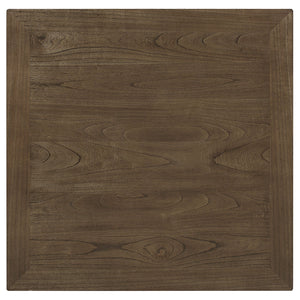 English Elm Bentley 5-Piece Counter-Height Dining Set - Rustic Cream & Nutmeg, Extendable Table & Upholstered Stools B062S01034