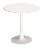 Soleil Dining Table White 704038 Zuo Modern