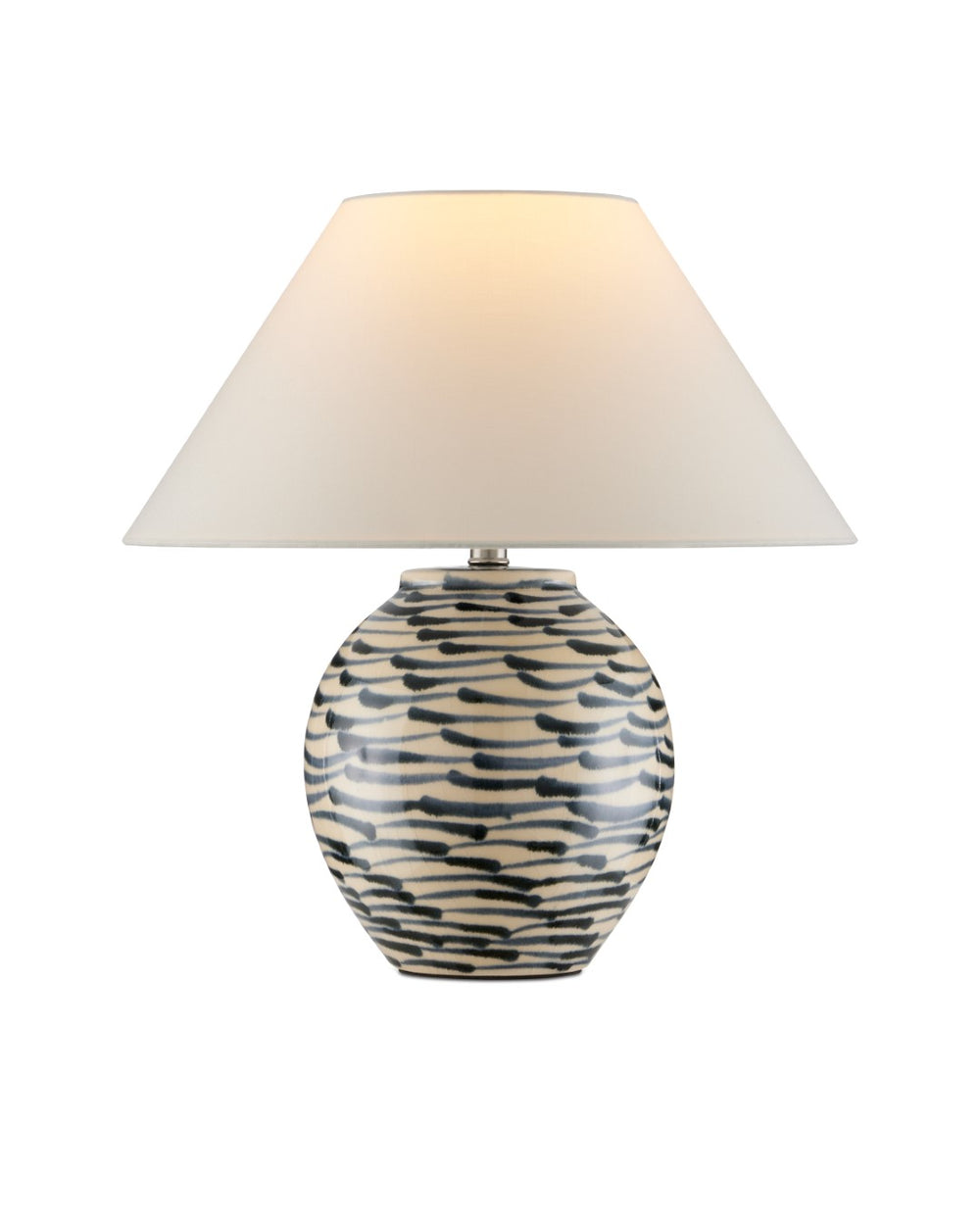 Minnows Blue Table Lamp