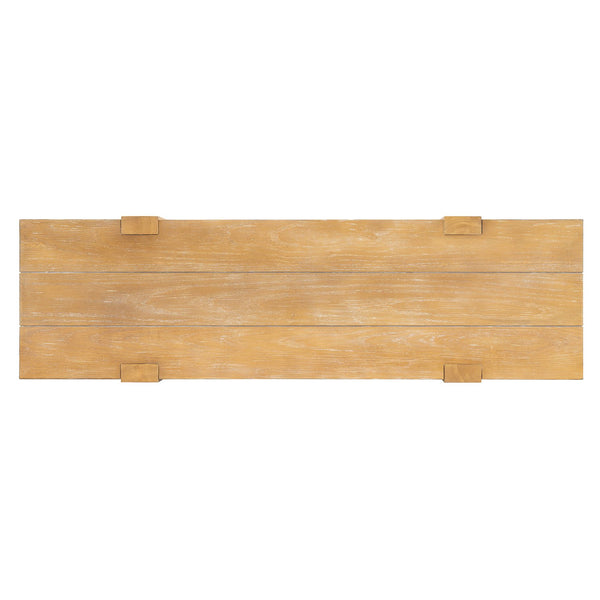 English Elm Trexm Ash Veneer Entryway Console Table Built in Power Outlet Drawer Rubberwood Natural N715P361518N