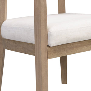 English Elm Christopher Knight Home® - 7Pcs Dining Set - Stylish Beige Upholstered Chairs And Natural Wood Table For Modern Dining Spaces N771P254286A_N771P296162A_N771P296163A