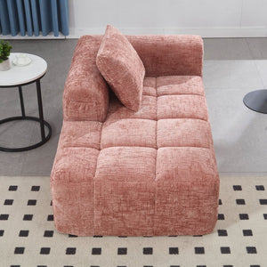 English Elm United We Win Chenille Loveseat Sofa - Minimalist Modular Sleeper For Cozy Living Rooms & Small Spaces W1568P255136-GIGA