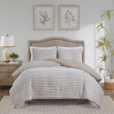 Taylor Farm House 3 Piece Clipped Jacquard Duvet Cover Set