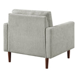 OSP Home Furnishings Grayburn Mid-Century Chair Smoke